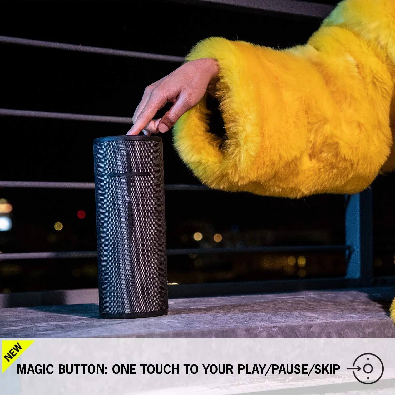 اسپیکر بلوتوثی بیسیم Ultimate Ears Boom 3، صدای جسورانه + بیس عمیق، بلوتوث، دکمه جادویی، ضد آب، باتری 15 ساعته، برد 150 فوت، آبی لاگون اسپیکر بلوتوثی بیسیم Ultimate Ears Boom 3، صدای جسورانه + بیس عمیق، بلوتوث، دکمه جادویی، ضد آب، باتری 15 ساعته، برد 150 فوت، آبی لاگون