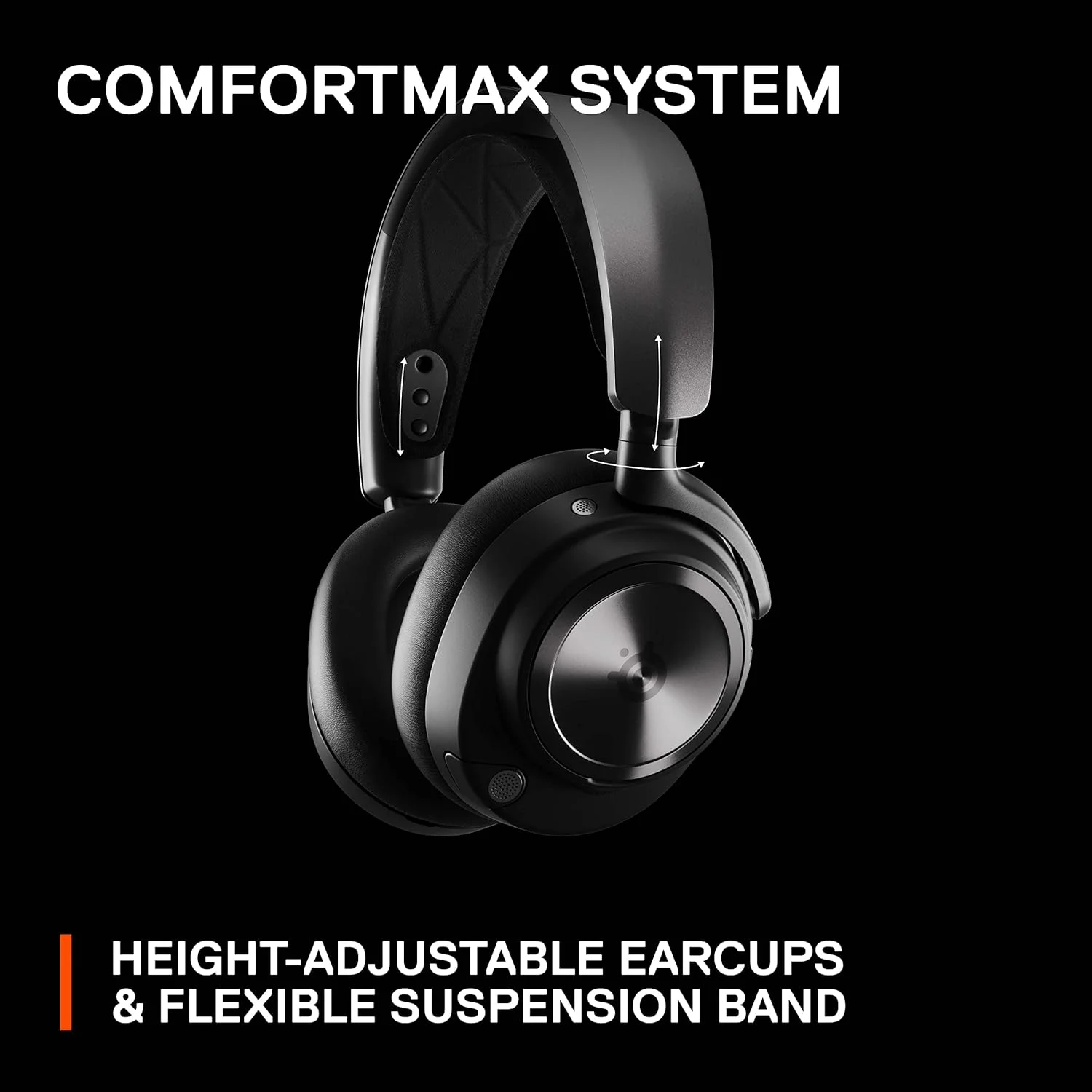 هدست گیمینگ SteelSeries Arctis Nova Pro Wireless Xbox Series X/S - درایورهای مغناطیسی نئودیمیوم - حذف نویز فعال - سیستم قدرت بی نهایت - میکروفون ClearCast Gen 2 - سازگار با PS5، Switch، PC