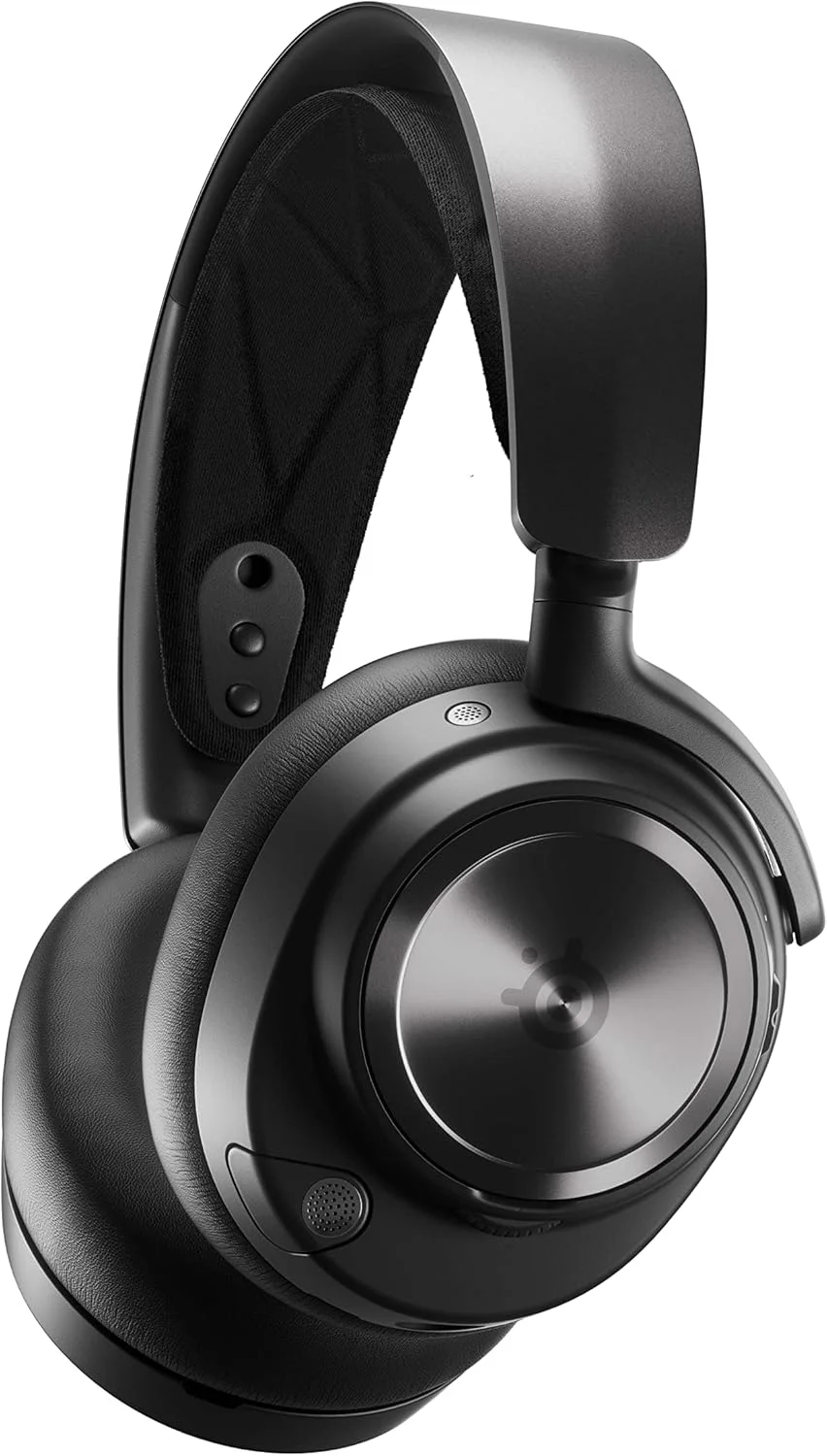 هدست گیمینگ SteelSeries Arctis Nova Pro Wireless Xbox Series X/S - درایورهای مغناطیسی نئودیمیوم - حذف نویز فعال - سیستم قدرت بی نهایت - میکروفون ClearCast Gen 2 - سازگار با PS5، Switch، PC