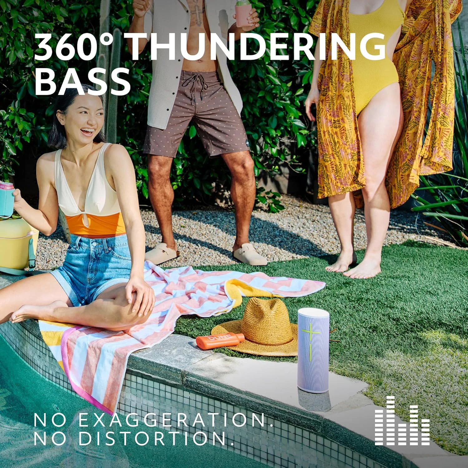 اسپیکر بلوتوثی قابل حمل ضد آب Ultimate Ears MEGABOOM 4 با صدای قدرتمند 360 درجه و بیس کوبنده، اسپیکر شناور با باتری 20 ساعته و برد 45 متری - مشکی اسپیکر بلوتوثی قابل حمل ضد آب Ultimate Ears MEGABOOM 4 با صدای قدرتمند 360 درجه و بیس کوبنده، اسپیکر شناور با باتری 20 ساعته و برد 45 متری - مشکی
