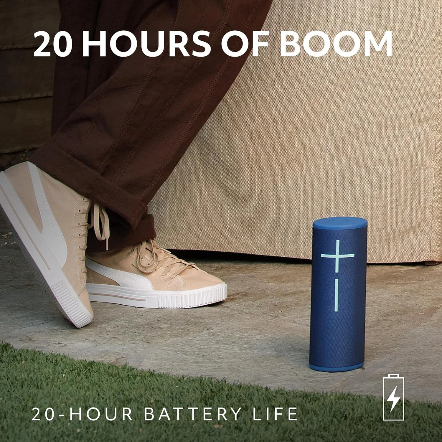 اسپیکر بلوتوثی قابل حمل ضد آب Ultimate Ears MEGABOOM 4 با صدای قدرتمند 360 درجه و بیس کوبنده، اسپیکر شناور با باتری 20 ساعته و برد 45 متری - مشکی اسپیکر بلوتوثی قابل حمل ضد آب Ultimate Ears MEGABOOM 4 با صدای قدرتمند 360 درجه و بیس کوبنده، اسپیکر شناور با باتری 20 ساعته و برد 45 متری - مشکی