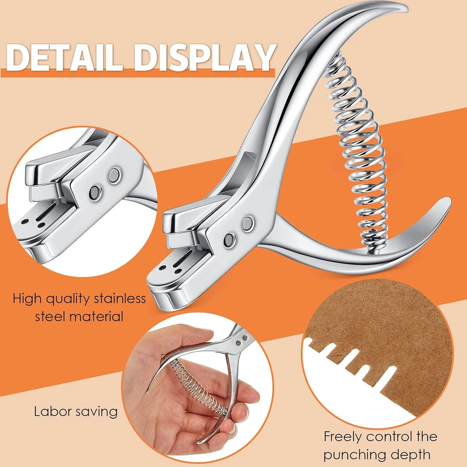 آزون، 2 عدد انبر علامت گذاری الگو، ابزار پانچ الگوی جهانی از جنس استیل ضد زنگ، انبر علامت گذاری خیاطی، انبر تصحیح خیاطی، ابزار ساخت الگو برای پارچه و صنایع دستی DIY آزون، 2 عدد انبر علامت گذاری الگو، ابزار پانچ الگوی جهانی از جنس استیل ضد زنگ، انبر علامت گذاری خیاطی، انبر تصحیح خیاطی، ابزار ساخت الگو برای پارچه و صنایع دستی DIY