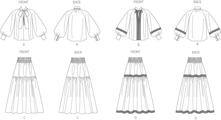 الگوی خیاطی لباس دو تکه زنانه Vogue V2127U5، کد طراحی V2127، سایزهای 16-18-20-22-24 الگوی خیاطی لباس دو تکه زنانه Vogue V2127U5، کد طراحی V2127، سایزهای 16-18-20-22-24