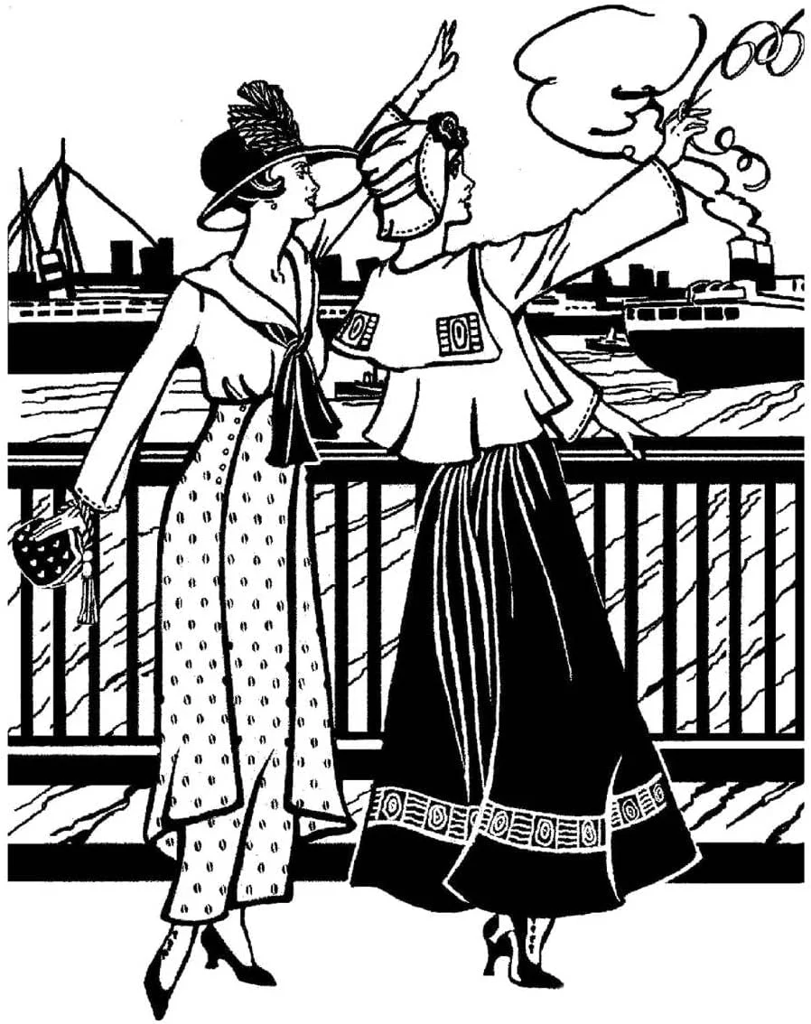 الگوی خیاطی بلوز میدی مترو Folkwear شماره 270، پیراهن زنانه، بازتولید لباس های دوران جنگ جهانی اول دهه 1900 (فقط الگو) folkwear270 الگوی خیاطی بلوز میدی مترو Folkwear شماره 270، پیراهن زنانه، بازتولید لباس های دوران جنگ جهانی اول دهه 1900 (فقط الگو) folkwear270