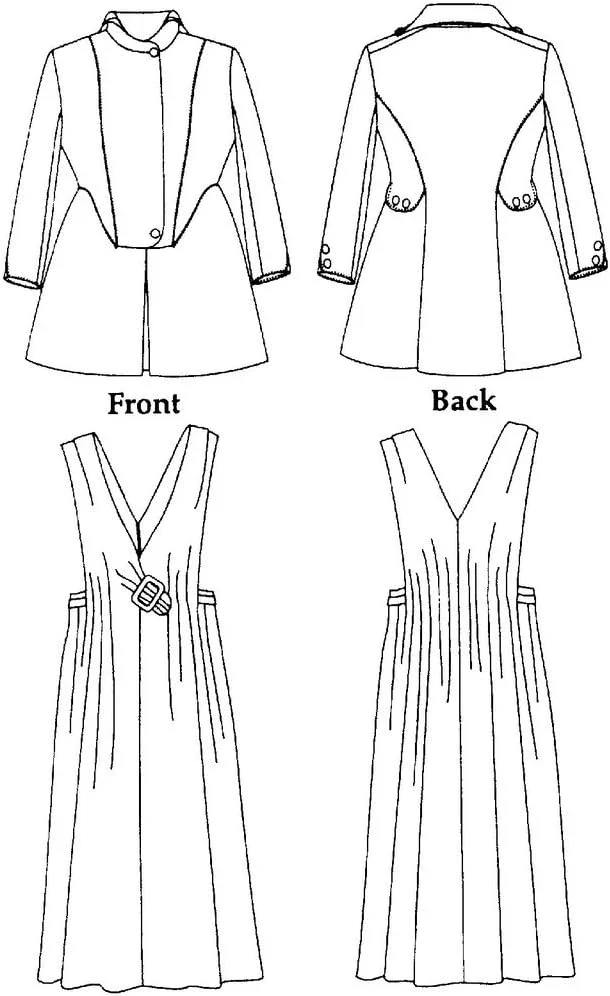 الگوهای فولک ور با استایل بی انتها، کت و شلوار مسافرتی فولک ور شماره 508، کت، پالتو، جامپر، لباس، الگوی خیاطی دوران جنگ جهانی اول پاریسی (فقط الگو) folkwear508 الگوهای فولک ور با استایل بی انتها، کت و شلوار مسافرتی فولک ور شماره 508، کت، پالتو، جامپر، لباس، الگوی خیاطی دوران جنگ جهانی اول پاریسی (فقط الگو) folkwear508