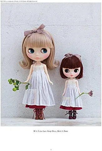 کتاب خیاطی لباس عروسک HANON-Ԁoll، الگوهای لباس برای عروسک Blythe