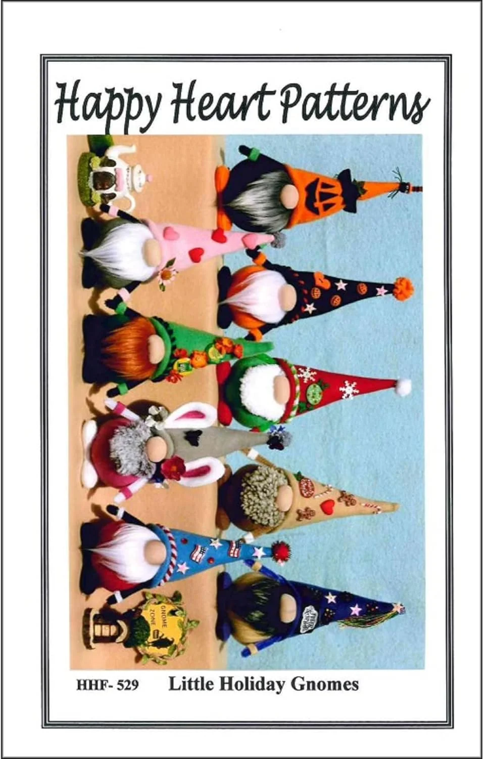 الگوهای عروسک 9 کوتوله کوچک تعطیلات، پروژه صنایع دستی 9 اینچی برای کریسمس، هالووین و غیره