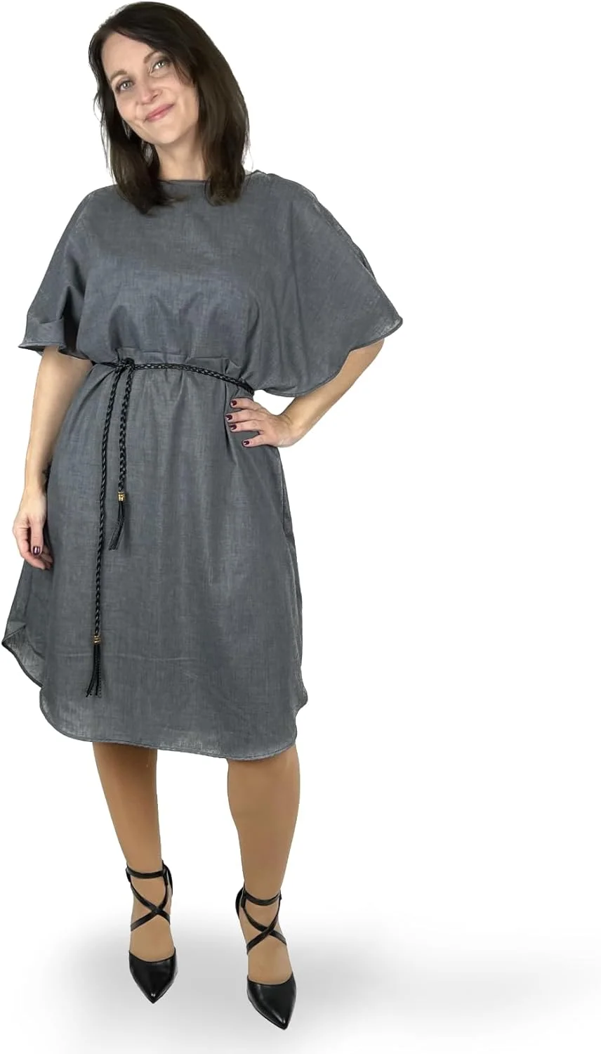 الگوی خیاطی جولندو (ساحلی) تونیک هایدی سایز 4-26 | الگوی کاغذی خیاطی با دستورالعمل های دوخت