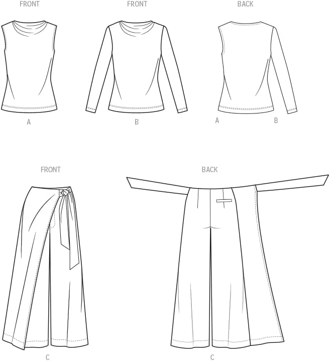 الگوی خیاطی شلوار و تاپ یقه اسکی دراپه زنانه Know Me ME2134K5 توسط Sew Bake Make، کد طراحی ME2134، سایزهای 8-10-12-14-16 الگوی خیاطی شلوار و تاپ یقه اسکی دراپه زنانه Know Me ME2134K5 توسط Sew Bake Make، کد طراحی ME2134، سایزهای 8-10-12-14-16