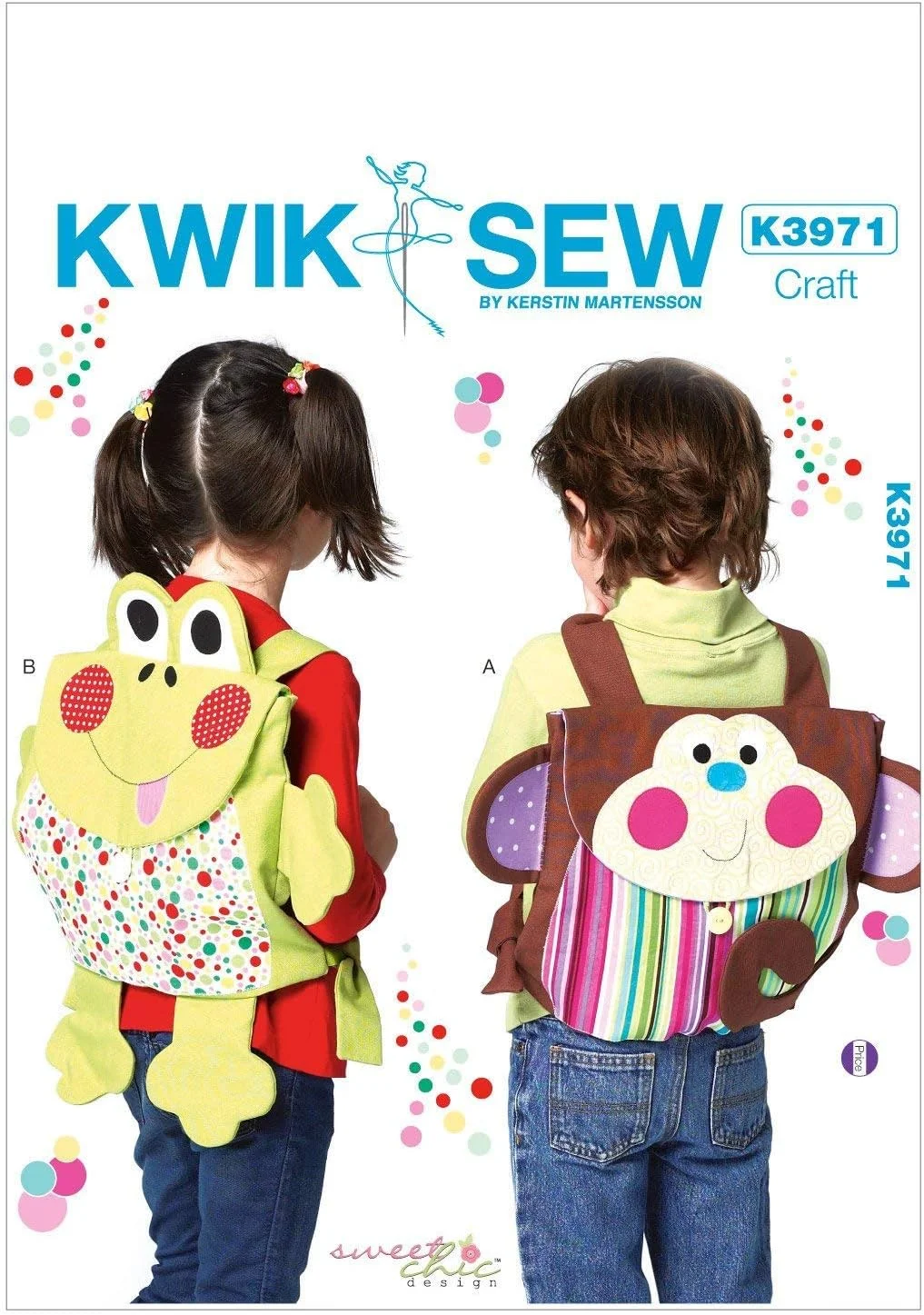 الگوهای خیاطی KWIK-SEW مدل K3971، کوله پشتی، سایز One Size Only، بسته 1 عددی، سفید الگوهای خیاطی KWIK-SEW مدل K3971، کوله پشتی، سایز One Size Only، بسته 1 عددی، سفید