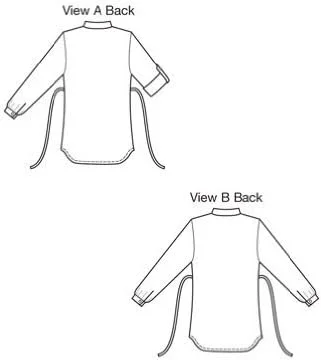 الگوهای خیاطی KWIK-SEW K3849 سایز خیلی کوچک/کوچک/متوسط/بزرگ/خیلی بزرگ، بسته 1 عددی، سفید