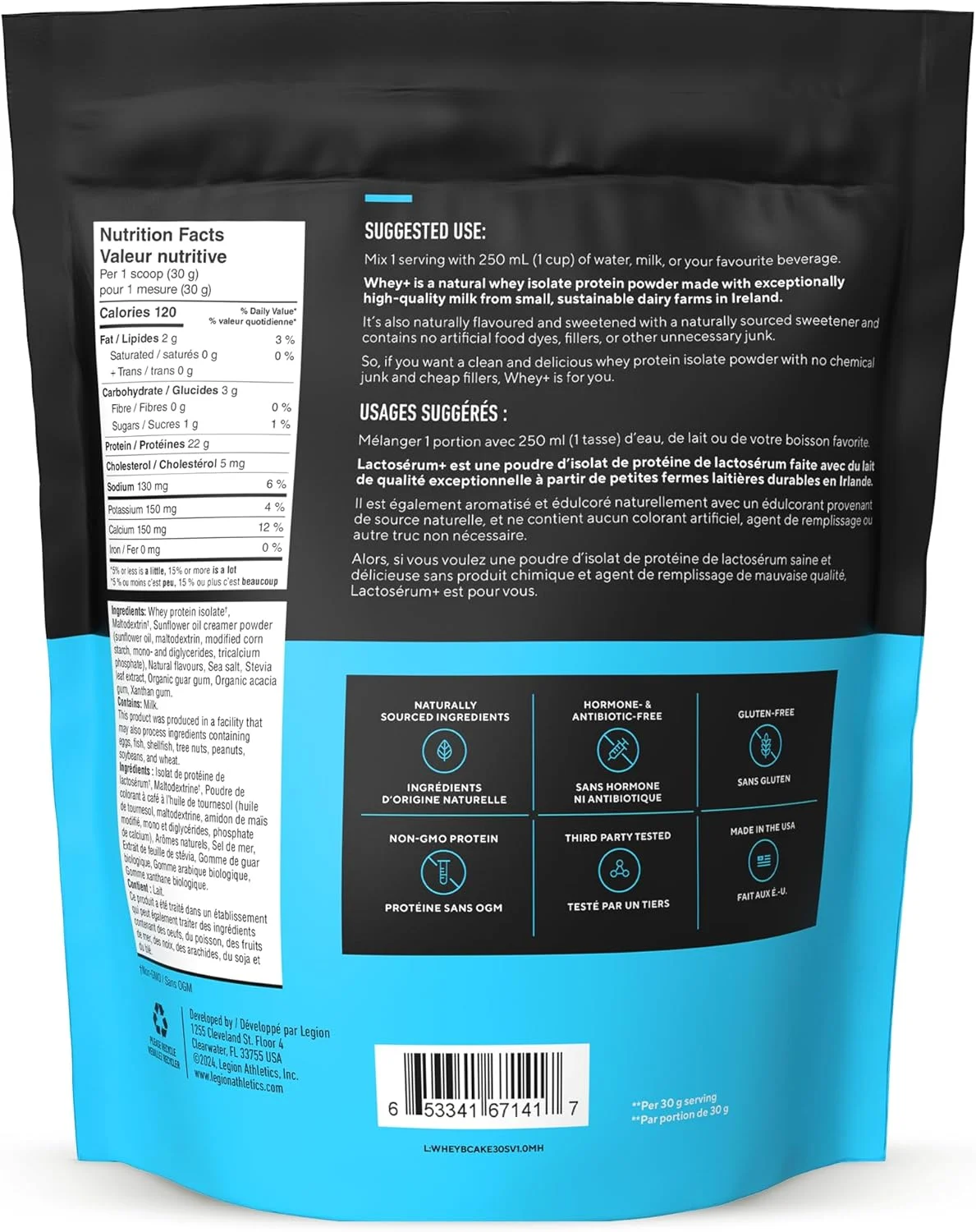 پودر پروتئین وی ایزوله LEGION Whey+ از گاوهای تغذیه شده با علف - کم کربوهیدرات، کم کالری، غیر GMO، بدون لاکتوز، بدون گلوتن، بدون شکر، پروتئین وی ایزوله کاملا طبیعی، (30 سروینگ، کیک تولد) پودر پروتئین وی ایزوله LEGION Whey+ از گاوهای تغذیه شده با علف - کم کربوهیدرات، کم کالری، غیر GMO، بدون لاکتوز، بدون گلوتن، بدون شکر، پروتئین وی ایزوله کاملا طبیعی، (30 سروینگ، کیک تولد)