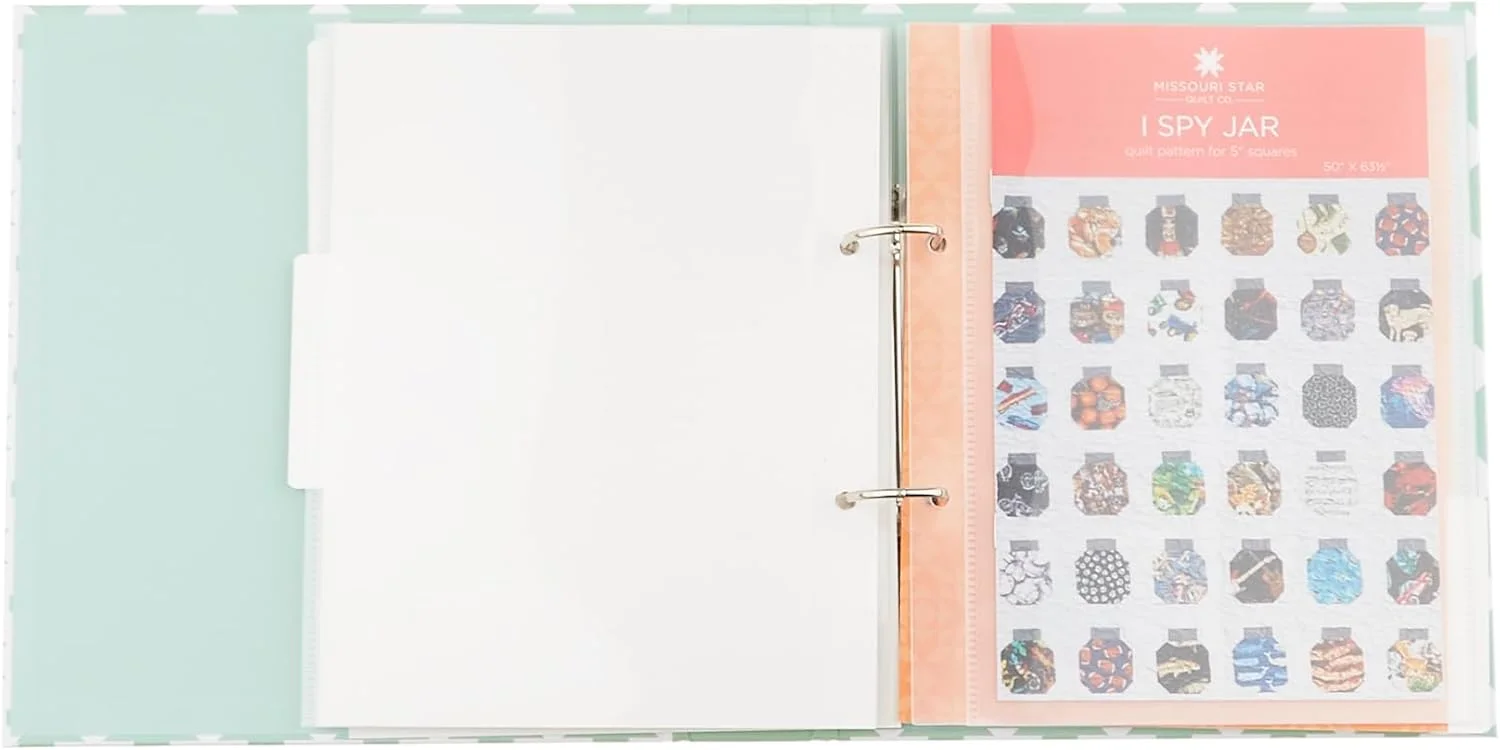 الگوهای خیاطی کودکان و نوزادان MISSOURI STAR QUILT CO. - مجموعه 10 الگویی با پوشه - راهنمای آسان برای استفاده برای دوخت و ساخت پتو