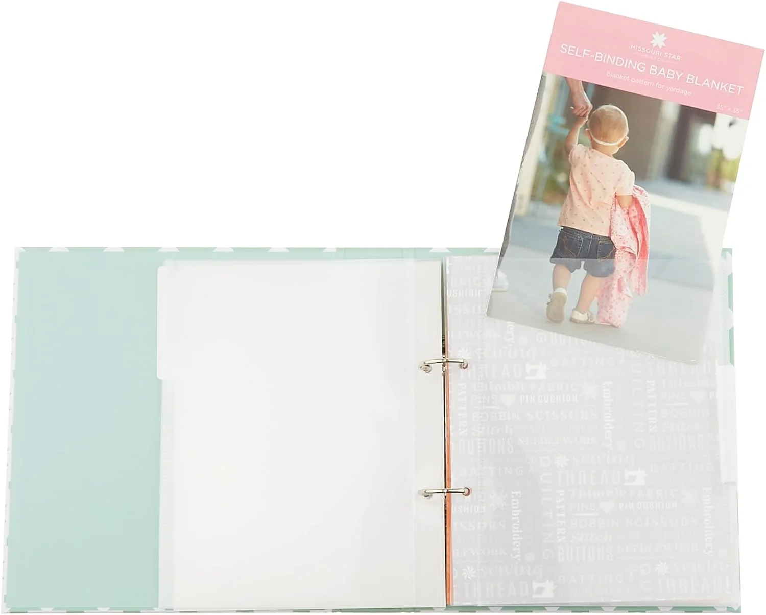 الگوهای خیاطی کودکان و نوزادان MISSOURI STAR QUILT CO. - مجموعه 10 الگویی با پوشه - راهنمای آسان برای استفاده برای دوخت و ساخت پتو