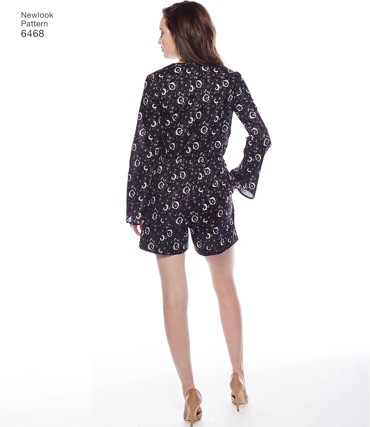 الگوی لباس زنانه نیو لوک 6468، جامپسوت و پیراهن، هر کدام در دو قد