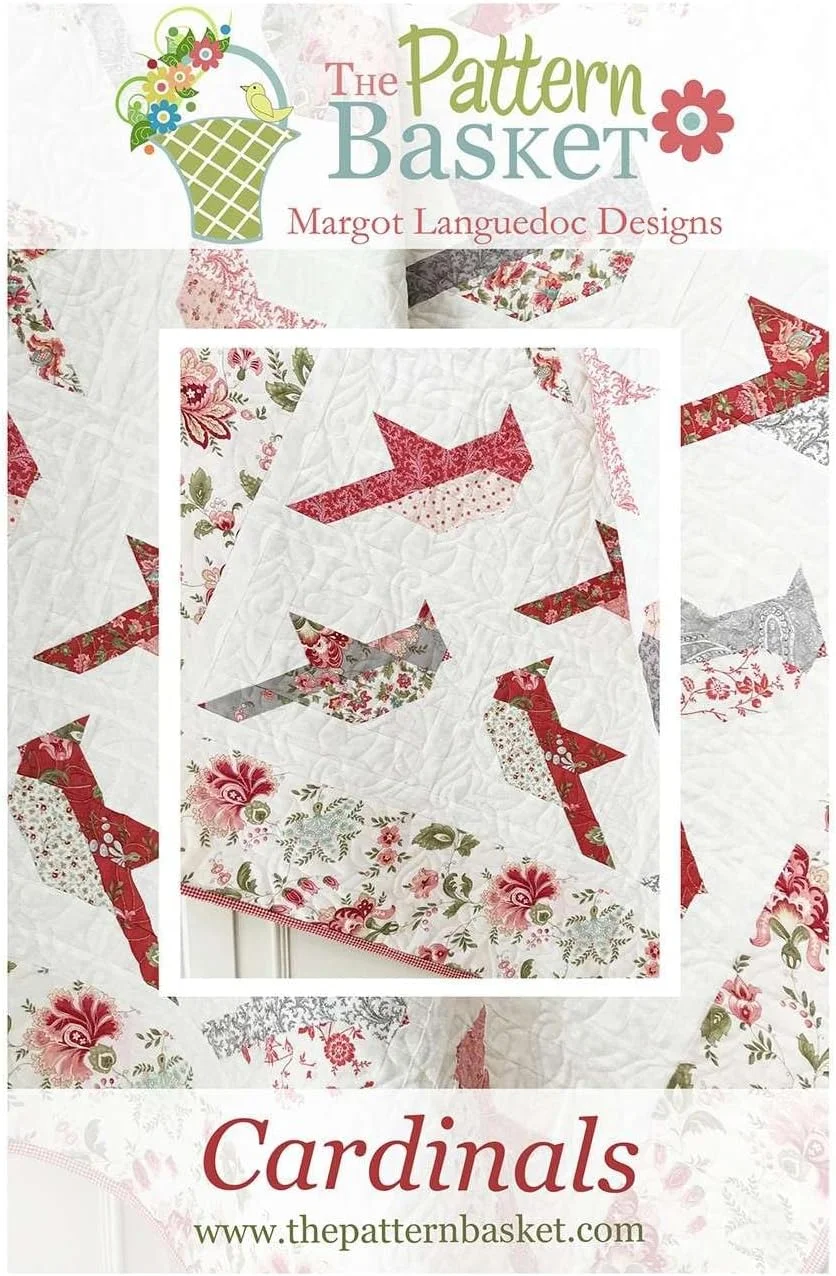 الگوی سبد طرح پرندگان کاردینال