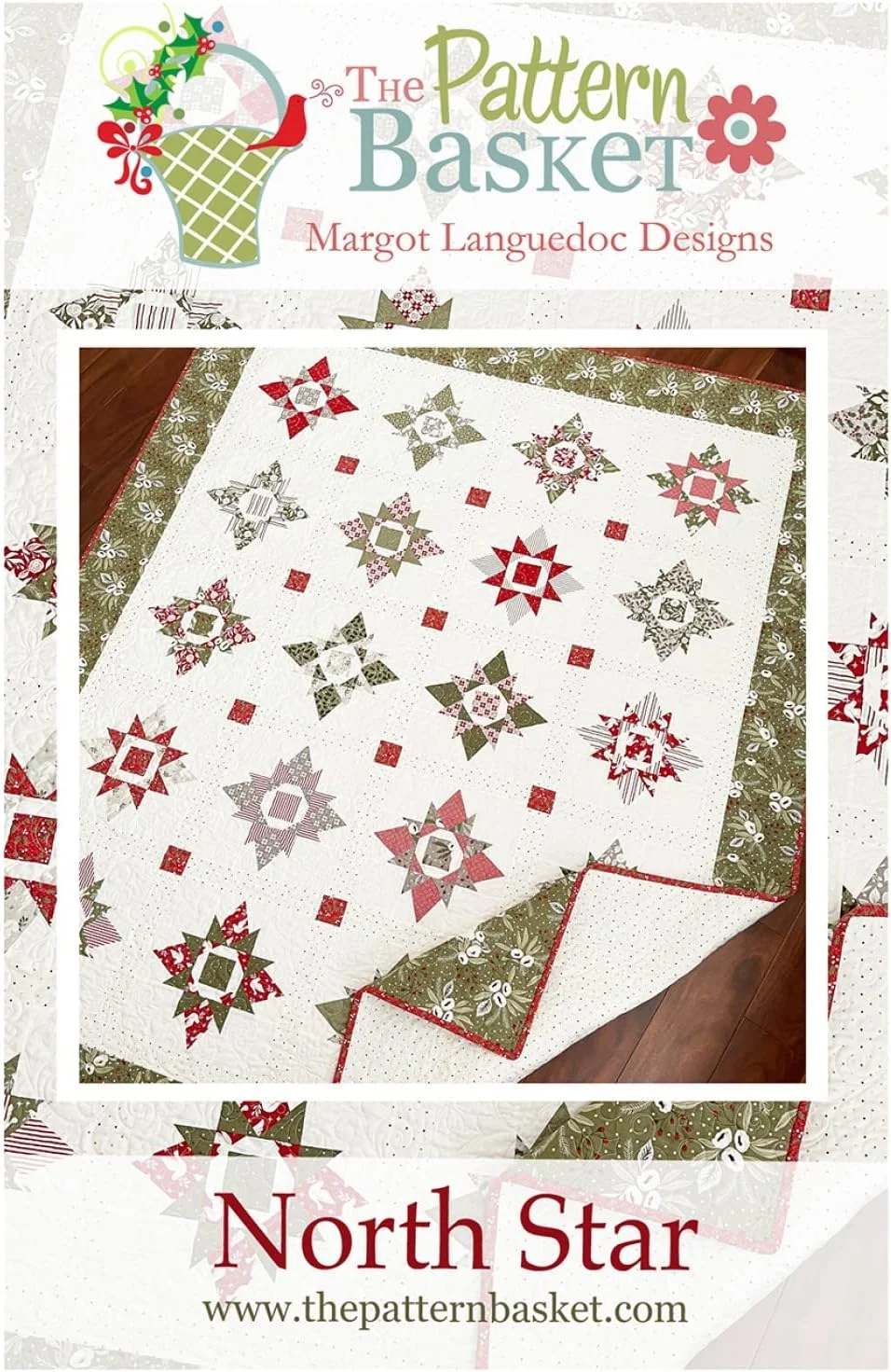 الگوی لحاف ستاره شمالی The Pattern Basket