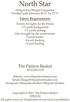 الگوی لحاف ستاره شمالی The Pattern Basket