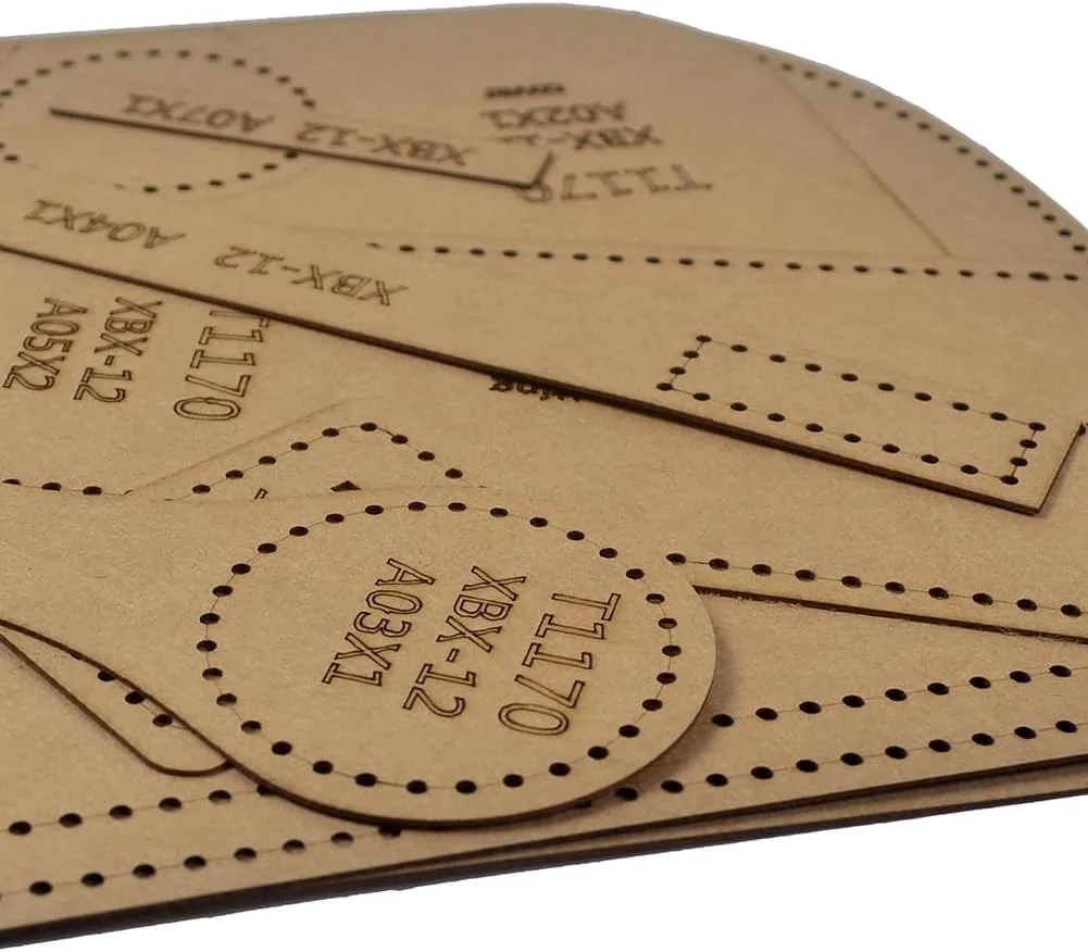 الگوی کیف دوشی چرمی، الگوی چرمی کیف (کاغذی)