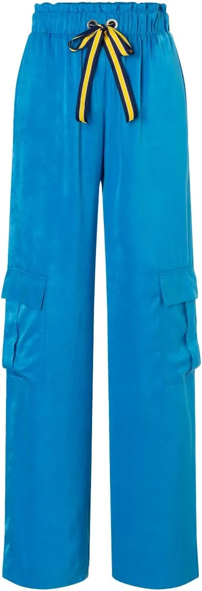 الگوی خیاطی بردا استایل شماره 5743، شلوار زنانه با چاک های بلند جانبی و شلوار کارگو با جیب های XL، سایز 36-46