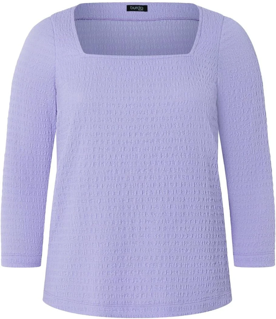 الگوی خیاطی آسان بوردا شماره 5731، پیراهن های پایه زنانه با یقه قلبی و مربعی، سایز 46-56 الگوی خیاطی آسان بوردا شماره 5731، پیراهن های پایه زنانه با یقه قلبی و مربعی، سایز 46-56