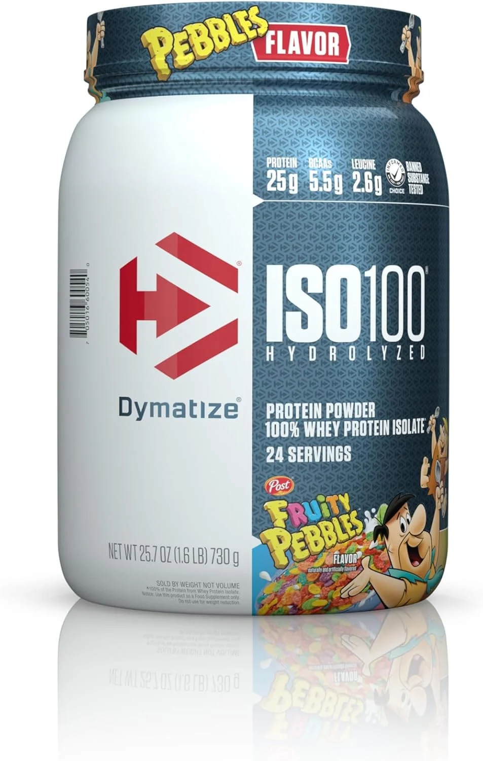 پروتئین وی ایزوله هیدرولیز شده دایماتیز ISO100 با طعم فروتی پبلز (1.6 پوند / 24 سروینگ) پروتئین وی ایزوله هیدرولیز شده دایماتیز ISO100 با طعم فروتی پبلز (1.6 پوند / 24 سروینگ)