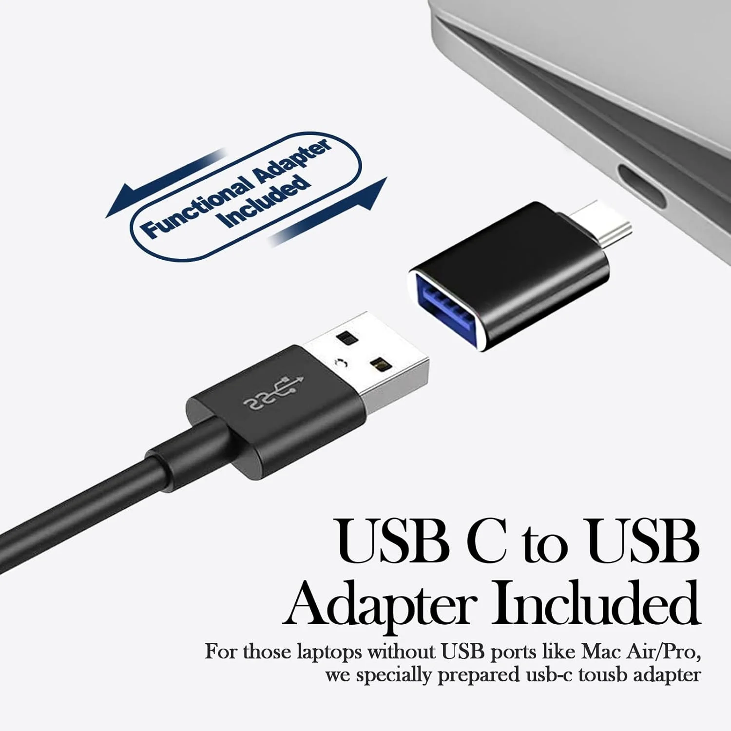 اسپیکر کامپیوتر USB ABRRU برای لپ تاپ، بلندگوهای خارجی برای کامپیوتر رومیزی با صدای شفاف، بیس غنی و دکمه های تنظیم صدا، Plug-N-Play (مشکی) اسپیکر کامپیوتر USB ABRRU برای لپ تاپ، بلندگوهای خارجی برای کامپیوتر رومیزی با صدای شفاف، بیس غنی و دکمه های تنظیم صدا، Plug-N-Play (مشکی)