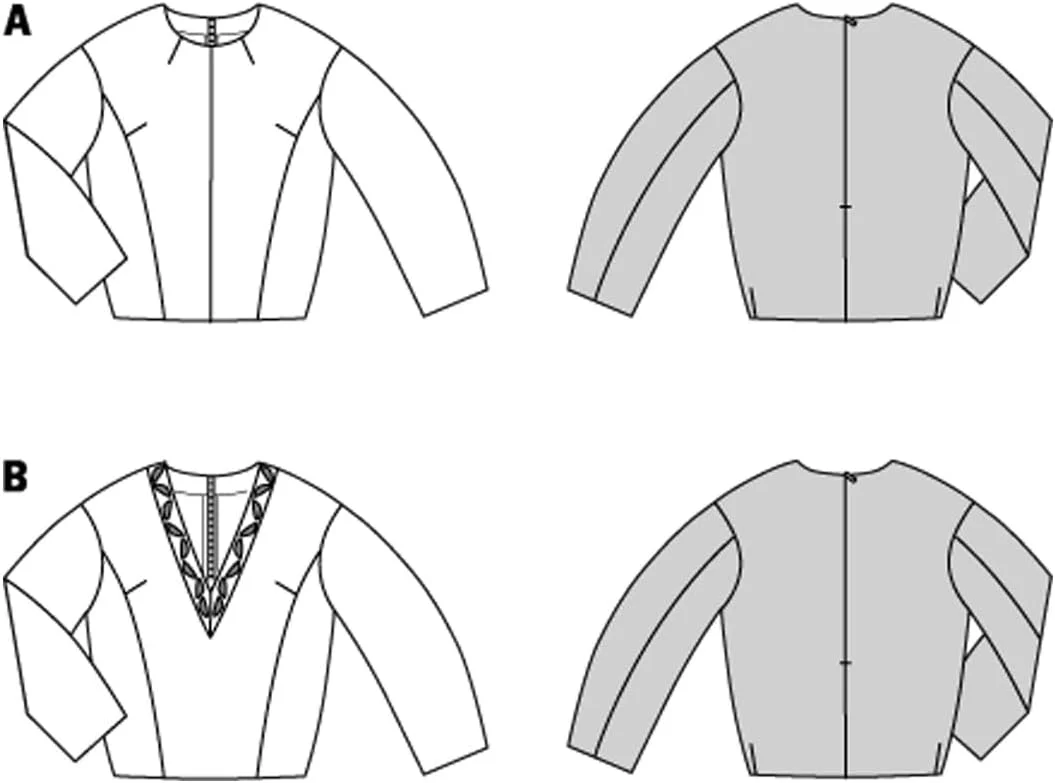 الگوی خیاطی زنانه Burda #5697، پیراهن آستین بلند، سایز 36-48 الگوی خیاطی زنانه Burda #5697، پیراهن آستین بلند، سایز 36-48