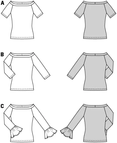 الگوی خیاطی آسان بوردا شماره 5730، بلوز زنانه با یقه پهن، طرح قلب و والان، سایزهای 36-46 الگوی خیاطی آسان بوردا شماره 5730، بلوز زنانه با یقه پهن، طرح قلب و والان، سایزهای 36-46