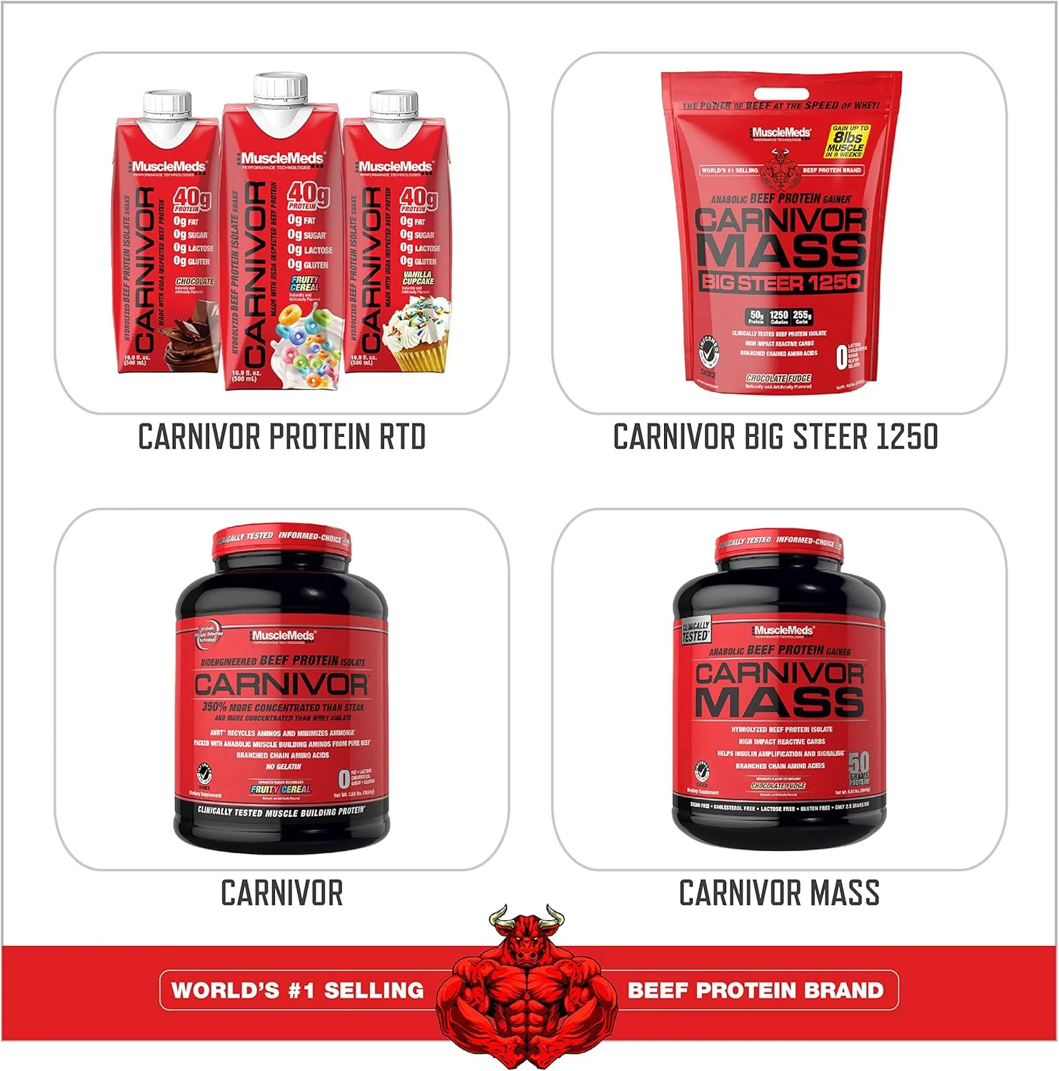 MuscleMeds Carnivor Shred پروتئین ایزوله گوشت گاو هیدرولیز شده چربی سوز، بدون لاکتوز، بدون شکر، بدون چربی، شکلاتی، 4.36 پوند - حلال MuscleMeds Carnivor Shred پروتئین ایزوله گوشت گاو هیدرولیز شده چربی سوز، بدون لاکتوز، بدون شکر، بدون چربی، شکلاتی، 4.36 پوند - حلال