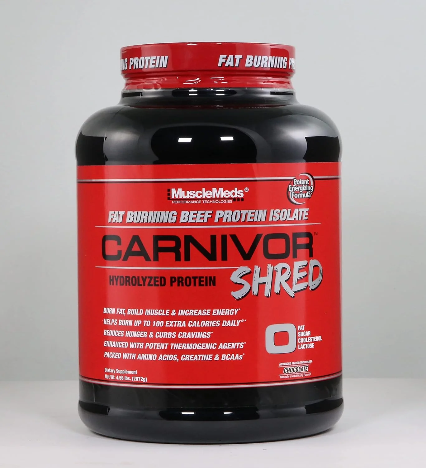 MuscleMeds Carnivor Shred پروتئین ایزوله گوشت گاو هیدرولیز شده چربی سوز، بدون لاکتوز، بدون شکر، بدون چربی، شکلاتی، 4.36 پوند - حلال MuscleMeds Carnivor Shred پروتئین ایزوله گوشت گاو هیدرولیز شده چربی سوز، بدون لاکتوز، بدون شکر، بدون چربی، شکلاتی، 4.36 پوند - حلال