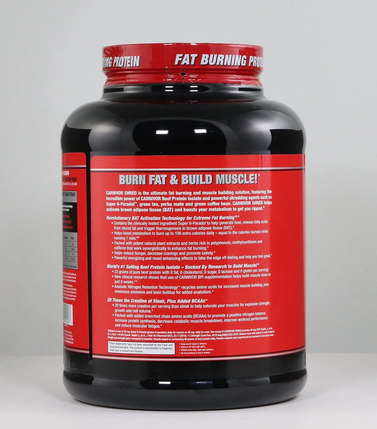 MuscleMeds Carnivor Shred پروتئین ایزوله گوشت گاو هیدرولیز شده چربی سوز، بدون لاکتوز، بدون شکر، بدون چربی، شکلاتی، 4.36 پوند - حلال MuscleMeds Carnivor Shred پروتئین ایزوله گوشت گاو هیدرولیز شده چربی سوز، بدون لاکتوز، بدون شکر، بدون چربی، شکلاتی، 4.36 پوند - حلال