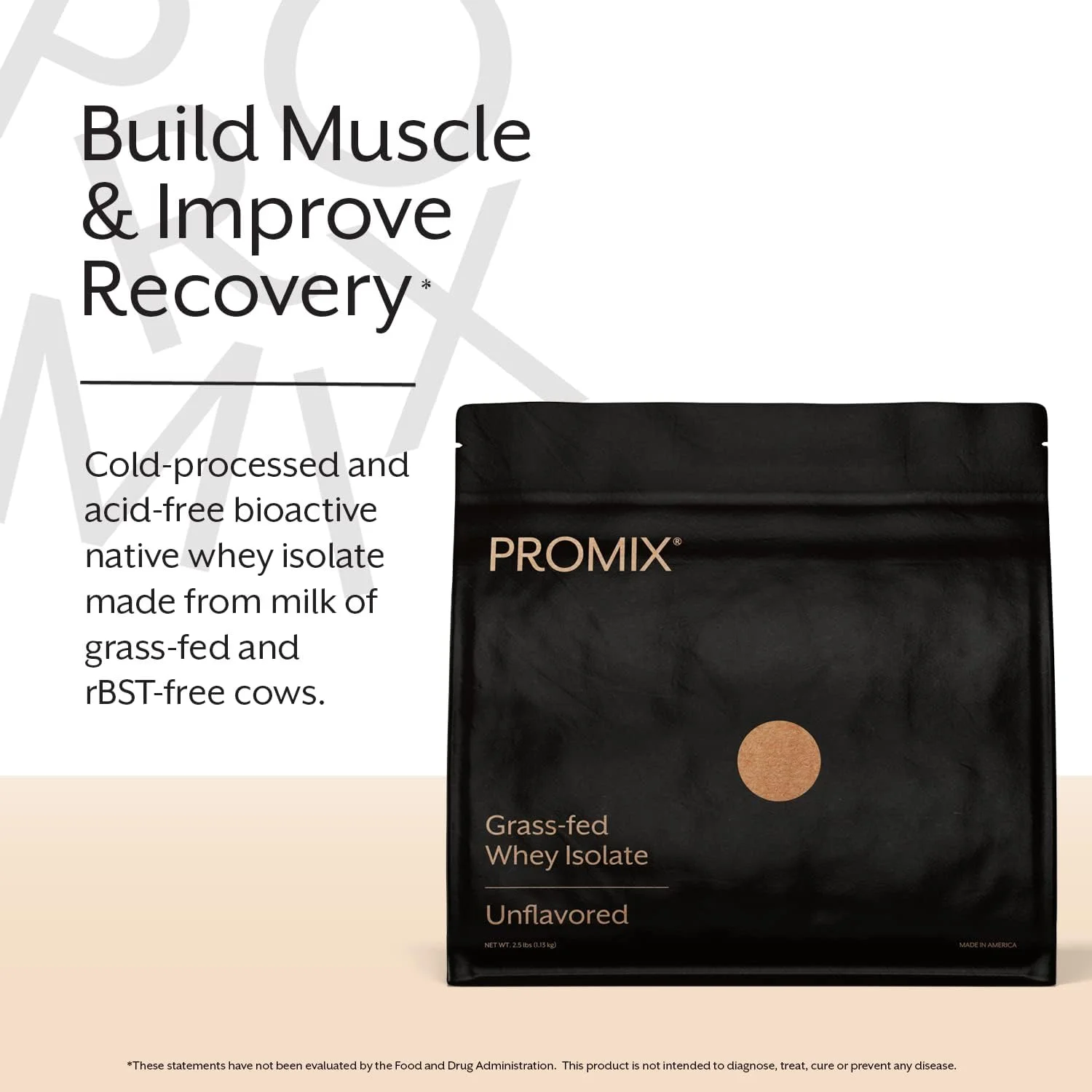 پودر پروتئین وی ایزوله ProMix Nutrition، 30 گرم وی ایزوله تغذیه شده با علف، 6.6 گرم BCAA، بدون گلوتن، مناسب برای کتو، بدون طعم، 2.5 پوند پودر پروتئین وی ایزوله ProMix Nutrition، 30 گرم وی ایزوله تغذیه شده با علف، 6.6 گرم BCAA، بدون گلوتن، مناسب برای کتو، بدون طعم، 2.5 پوند