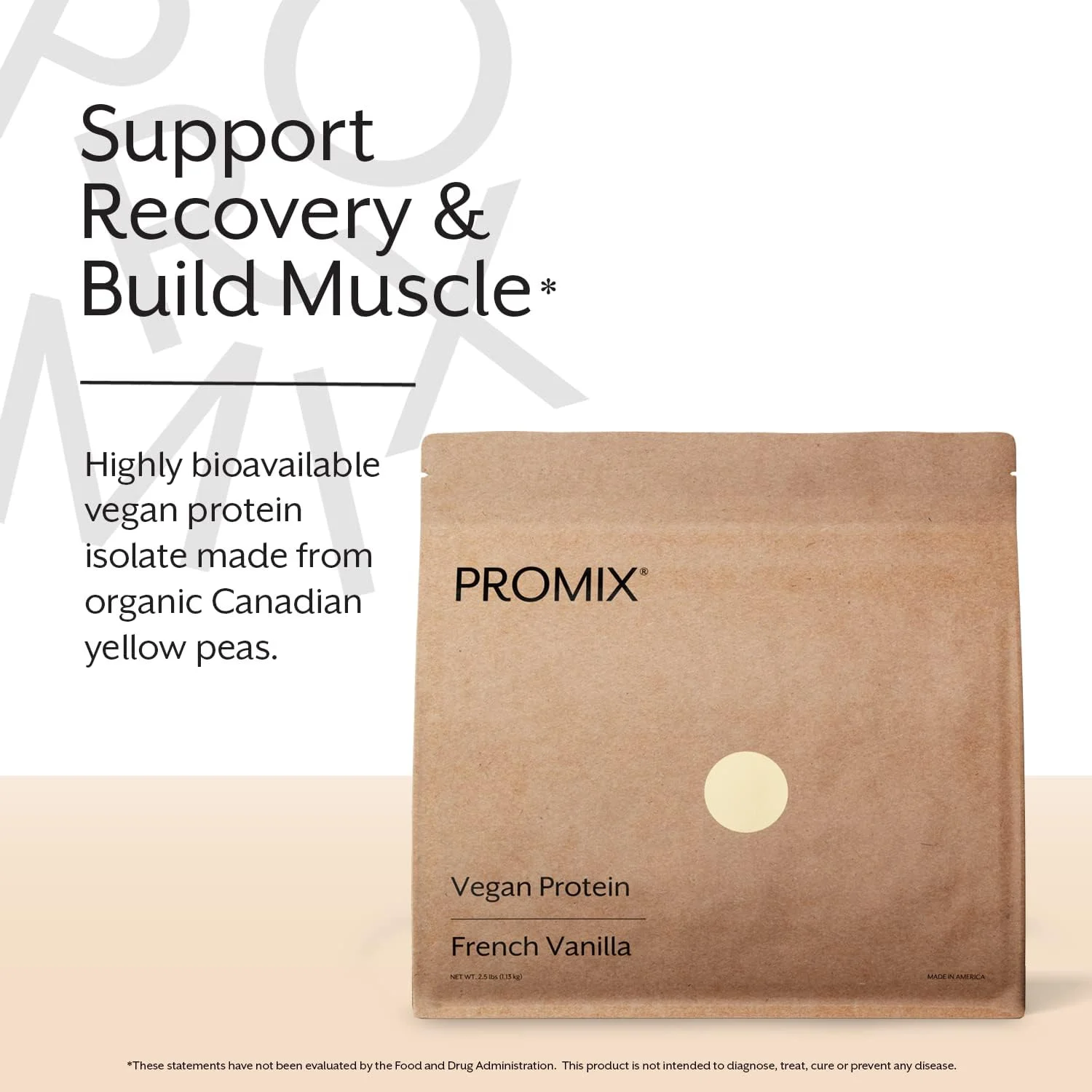 پروتئین وگان غیر دناتوره ProMix Nutrition. شکلات ارگانیک 25 گرم پروتئین/ 1 گرم کربوهیدرات خالص/ 5.3 گرم BCAA/ 26% ارزش روزانه آهن. غیر GMO، بدون گلوتن، غیر لبنی، سازگار با رژیم پالئو. بسته 450 گرمی پروتئین وگان غیر دناتوره ProMix Nutrition. شکلات ارگانیک 25 گرم پروتئین/ 1 گرم کربوهیدرات خالص/ 5.3 گرم BCAA/ 26% ارزش روزانه آهن. غیر GMO، بدون گلوتن، غیر لبنی، سازگار با رژیم پالئو. بسته 450 گرمی