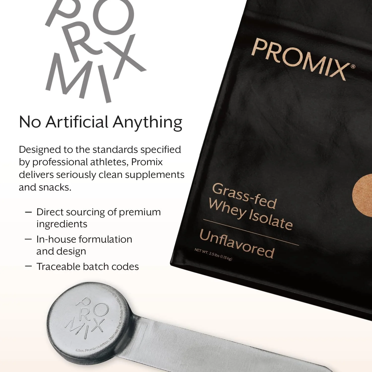 پودر پروتئین وی ایزوله ProMix Nutrition، 30 گرم وی ایزوله تغذیه شده با علف، 6.6 گرم BCAA، بدون گلوتن، مناسب برای کتو، بدون طعم، 2.5 پوند پودر پروتئین وی ایزوله ProMix Nutrition، 30 گرم وی ایزوله تغذیه شده با علف، 6.6 گرم BCAA، بدون گلوتن، مناسب برای کتو، بدون طعم، 2.5 پوند