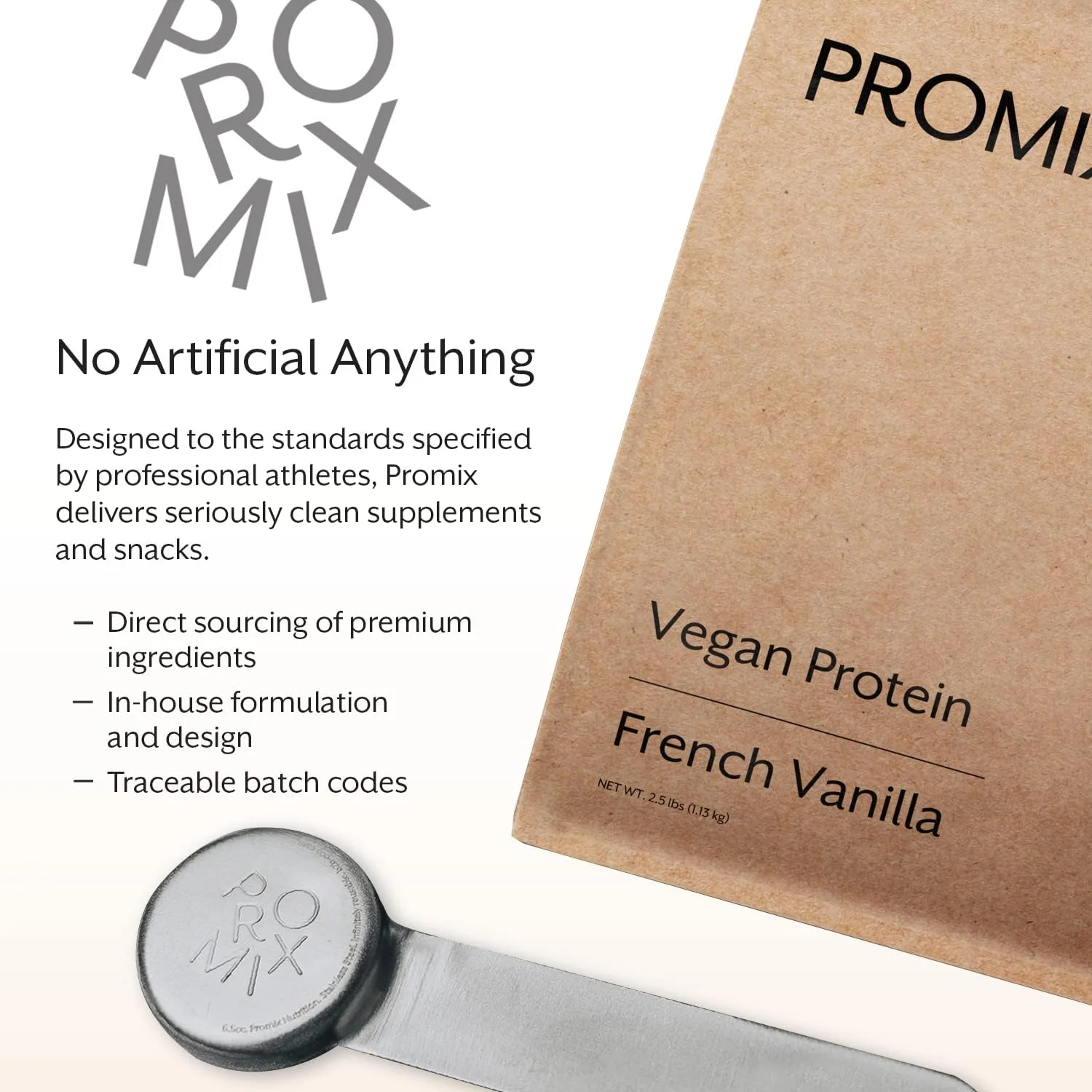 پروتئین وگان غیر دناتوره ProMix Nutrition. شکلات ارگانیک 25 گرم پروتئین/ 1 گرم کربوهیدرات خالص/ 5.3 گرم BCAA/ 26% ارزش روزانه آهن. غیر GMO، بدون گلوتن، غیر لبنی، سازگار با رژیم پالئو. بسته 450 گرمی پروتئین وگان غیر دناتوره ProMix Nutrition. شکلات ارگانیک 25 گرم پروتئین/ 1 گرم کربوهیدرات خالص/ 5.3 گرم BCAA/ 26% ارزش روزانه آهن. غیر GMO، بدون گلوتن، غیر لبنی، سازگار با رژیم پالئو. بسته 450 گرمی