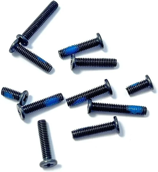 پیچ های HSSDTECH برای ASUS TUF Gaming F15 FX506 FX506LU FX506LI FX506LH FX506HM FX506HE FX506HF FX506HC TUF Gaming A15 FA506 FA506IH FA506IV پیچ های کیس مشکی: مجموعه 11 عددی