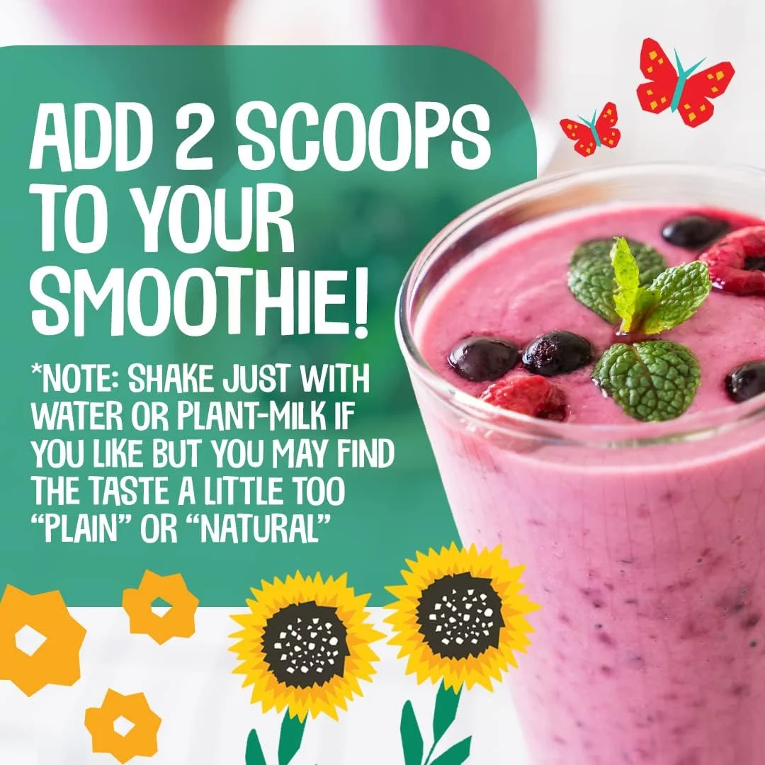 پودر پروتئین وگان ارگانیک EarthChimp - حاوی پروبیوتیک - غیر GMO، بدون لبنیات، بدون آب پنیر، پودر پروتئین گیاهی برای زنان و مردان، بدون گلوتن - 26 سروینگ 907 گرم (ساده و بدون شیرین کننده) پودر پروتئین وگان ارگانیک EarthChimp - حاوی پروبیوتیک - غیر GMO، بدون لبنیات، بدون آب پنیر، پودر پروتئین گیاهی برای زنان و مردان، بدون گلوتن - 26 سروینگ 907 گرم (ساده و بدون شیرین کننده)