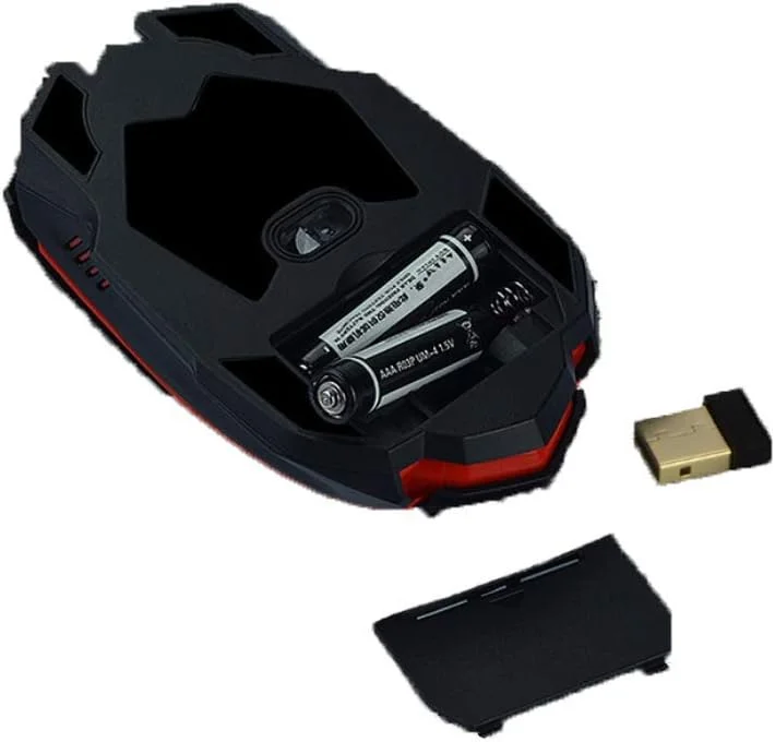 ست کیبورد و ماوس بی‌سیم گیمینگ USB 2.4G برای کامپیوتر رومیزی و لپ‌تاپ