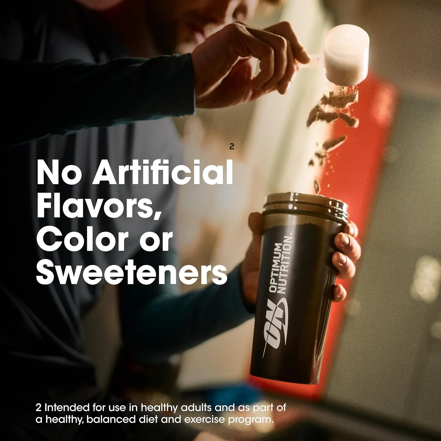 پودر پروتئین گیاهی گلد استاندارد 100% اپتیموم نوتریشن (ON)، بدون گلوتن، پروتئین وگان برای حمایت از عضله و ریکاوری با آمینو اسیدها - شکلات فاج ریچ، 800 گرم، 20 سروینگ