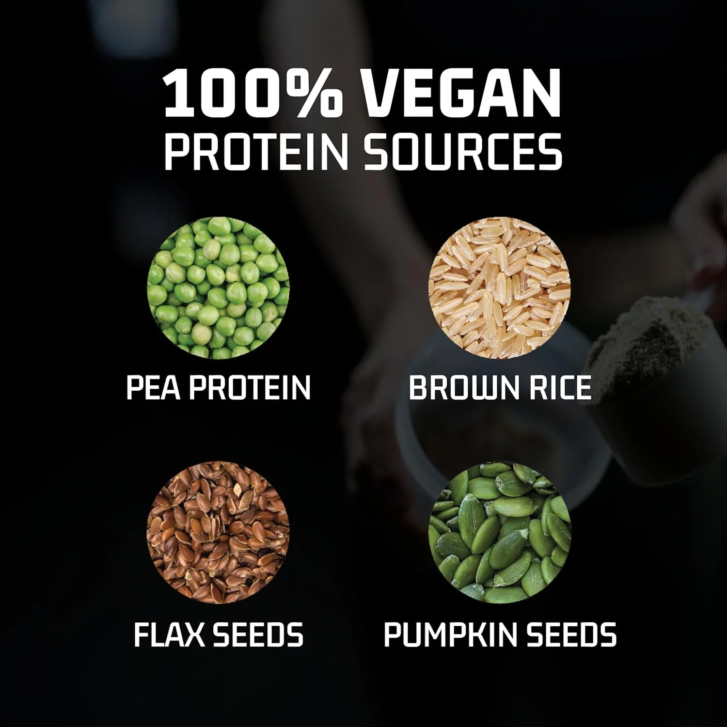 پودر پروتئین گیاهی پلنتیگو کلین | بدون مواد نگهدارنده | بدون مواد ممنوعه | ترکیب پروتئینی فوق العاده - نخود، برنج قهوه ای، کتان | 21 سوپرفود | پروتئین وگان برای مردان، زنان (بدون شیرین کننده، بدون طعم - 1 کیلوگرم) پودر پروتئین گیاهی پلنتیگو کلین | بدون مواد نگهدارنده | بدون مواد ممنوعه | ترکیب پروتئینی فوق العاده - نخود، برنج قهوه ای، کتان | 21 سوپرفود | پروتئین وگان برای مردان، زنان (بدون شیرین کننده، بدون طعم - 1 کیلوگرم)