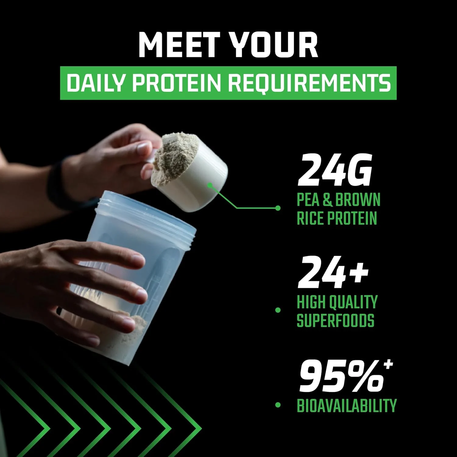 پودر پروتئین گیاهی پلنتیگو کلین | بدون مواد نگهدارنده | بدون مواد ممنوعه | ترکیب پروتئینی فوق العاده - نخود، برنج قهوه ای، کتان | 21 سوپرفود | پروتئین وگان برای مردان، زنان (بدون شیرین کننده، بدون طعم - 1 کیلوگرم) پودر پروتئین گیاهی پلنتیگو کلین | بدون مواد نگهدارنده | بدون مواد ممنوعه | ترکیب پروتئینی فوق العاده - نخود، برنج قهوه ای، کتان | 21 سوپرفود | پروتئین وگان برای مردان، زنان (بدون شیرین کننده، بدون طعم - 1 کیلوگرم)