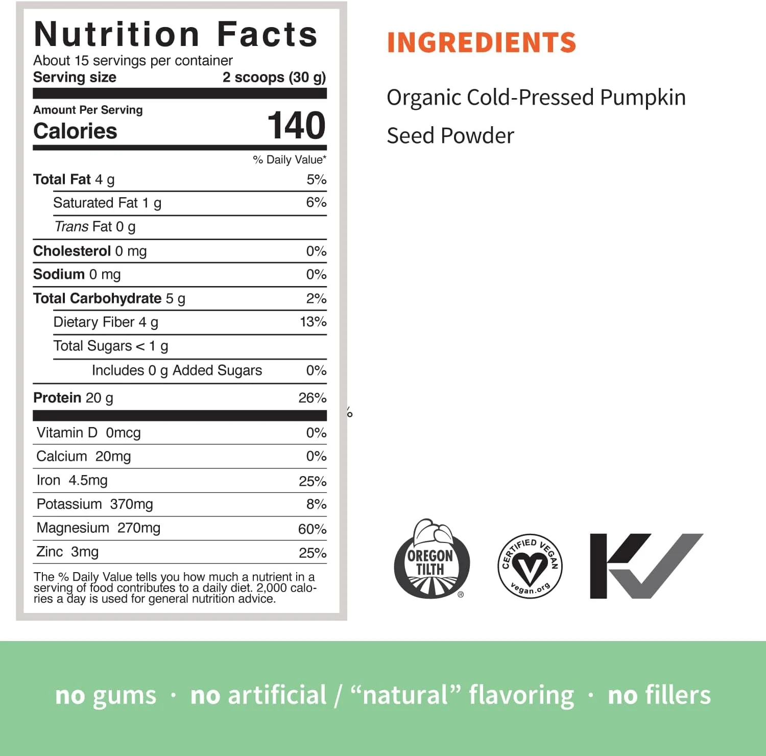 پودر پروتئین تخم کدو ساده Sprout Living، 20 گرم پودر پروتئین گیاهی ارگانیک بدون شیرین کننده های مصنوعی، غیر لبنی، غیر GMO، وگان، بدون گلوتن، مخلوط نوشیدنی کتو (1 پوند) پودر پروتئین تخم کدو ساده Sprout Living، 20 گرم پودر پروتئین گیاهی ارگانیک بدون شیرین کننده های مصنوعی، غیر لبنی، غیر GMO، وگان، بدون گلوتن، مخلوط نوشیدنی کتو (1 پوند)