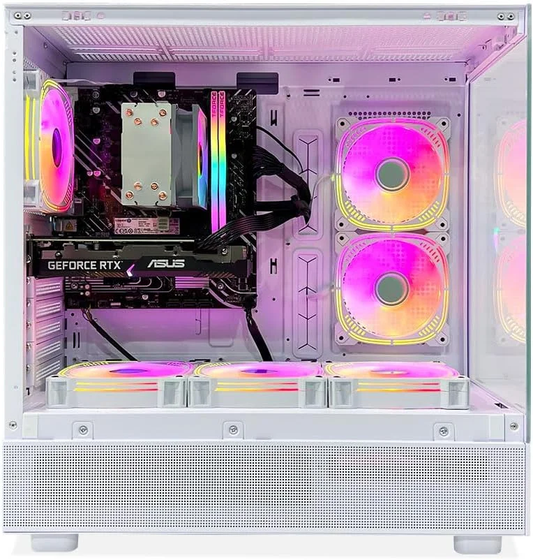 باندل کامپیوتر گیمینگ GAME SEKRET - پردازنده Intel Core i5-12400F | کارت گرافیک RTX 3050 6GB | رم 16GB DDR4 | حافظه SSD NVMe 1TB | خنک کننده بادی | مادربرد H610 | پاور 500W 80+ | مانیتور 24 اینچ، کیبورد، ماوس + هدفون | WiFi/BT/Win11 Pro
