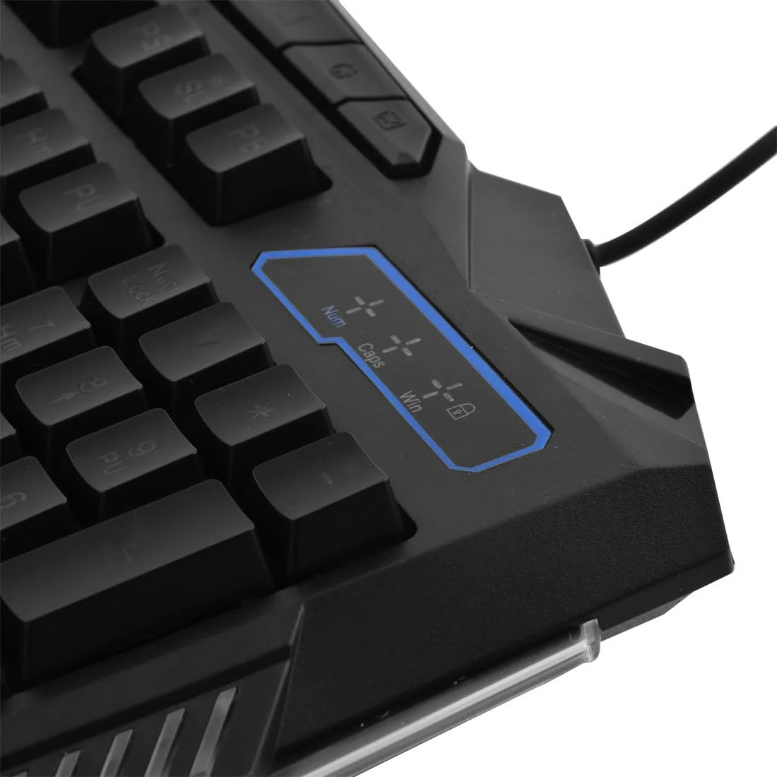 ست کیبورد و ماوس گیمینگ USB سیم دار با نور پس زمینه LED سه رنگ قابل تنظیم Ruilogod - مشکی