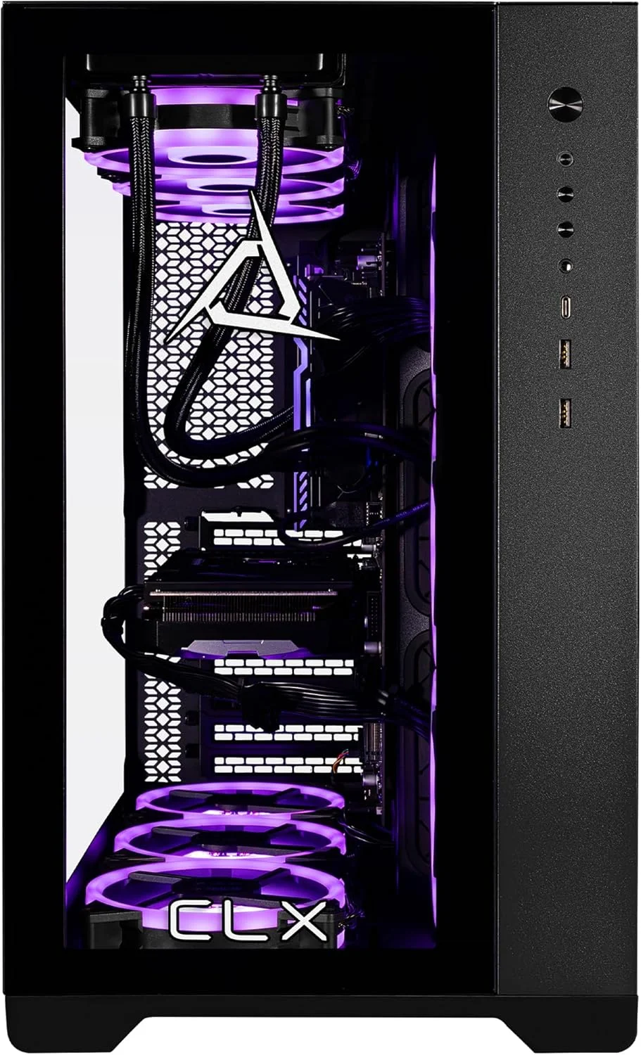 کامپیوتر گیمینگ CLX Set - پردازنده 24 هسته ای Intel Core i9 13900KF 3GHz با خنک کننده مایع، 64 گیگابایت حافظه DDR5، کارت گرافیک GeForce RTX 4070 12GB GDDR6X، 2 ترابایت SSD، 6 ترابایت HDD، WiFi، ویندوز 11 هوم 64 بیتی کامپیوتر گیمینگ CLX Set - پردازنده 24 هسته ای Intel Core i9 13900KF 3GHz با خنک کننده مایع، 64 گیگابایت حافظه DDR5، کارت گرافیک GeForce RTX 4070 12GB GDDR6X، 2 ترابایت SSD، 6 ترابایت HDD، WiFi، ویندوز 11 هوم 64 بیتی