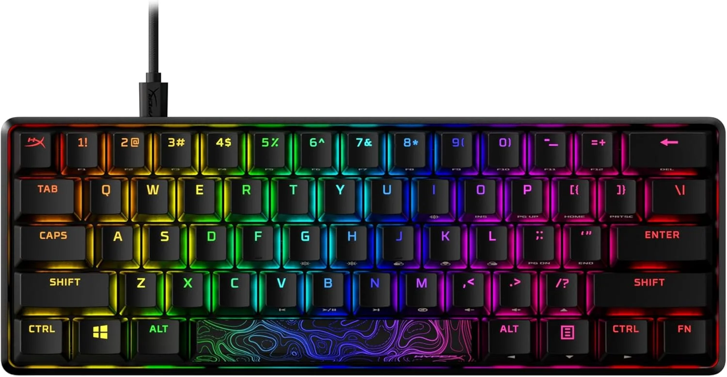 کیبورد گیمینگ مکانیکی HyperX Alloy OriginsTM 60