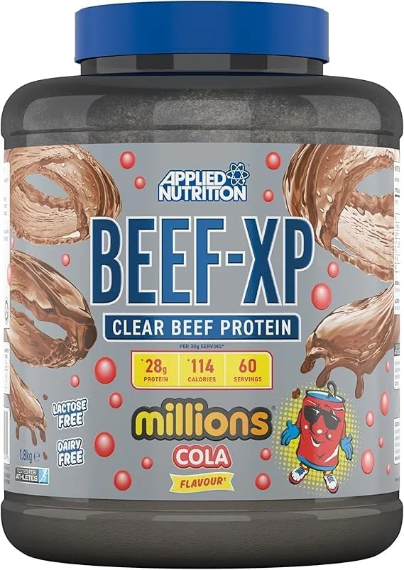 پروتئین گوشت گاو BEEF-XP Clear با طعم میلیونز کولا - 60 سروینگ پروتئین گوشت گاو BEEF-XP Clear با طعم میلیونز کولا - 60 سروینگ