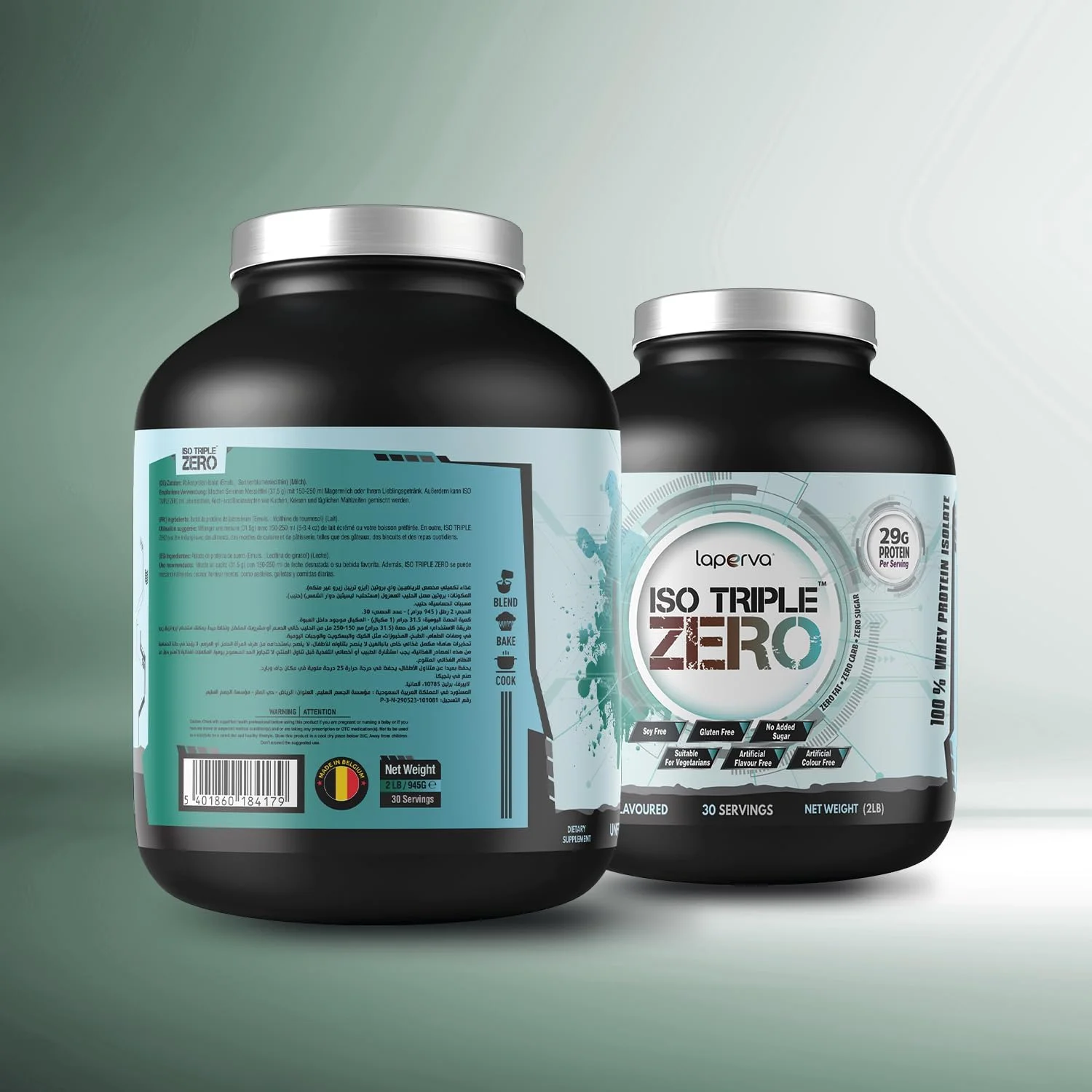 پودر پروتئین وی ایزوله لاپروا - ISO TRIPLE ZERO - 28 گرم پروتئین در هر 30 گرم سروینگ - بدون چربی، کربوهیدرات و شکر - مکمل های پروتئینی و افزایش دهنده عضلات (2 پوند، بدون طعم) پودر پروتئین وی ایزوله لاپروا - ISO TRIPLE ZERO - 28 گرم پروتئین در هر 30 گرم سروینگ - بدون چربی، کربوهیدرات و شکر - مکمل های پروتئینی و افزایش دهنده عضلات (2 پوند، بدون طعم)