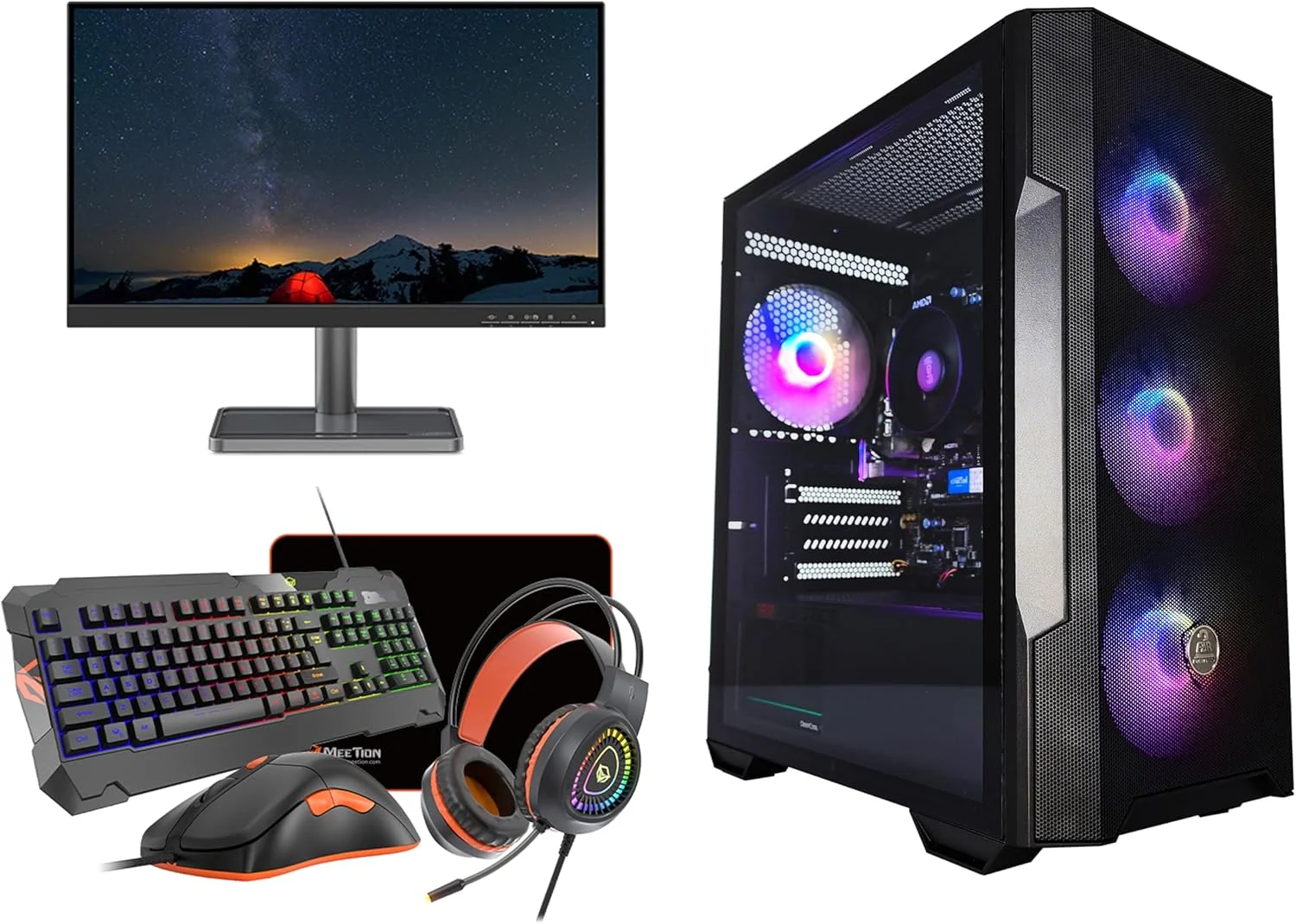 کامپیوتر کامل 2 FAR ROBOTICS AMD - مانیتور 24 اینچ | کیبورد | ماوس | هدفون | ماوس پد | Ryzen 5 5600G | 16GB | 1TB | گرافیک رادئون یکپارچه | Win 11 pro | 1 سال گارانتی | WIFI گیمینگ کامپیوتر کامل 2 FAR ROBOTICS AMD - مانیتور 24 اینچ | کیبورد | ماوس | هدفون | ماوس پد | Ryzen 5 5600G | 16GB | 1TB | گرافیک رادئون یکپارچه | Win 11 pro | 1 سال گارانتی | WIFI گیمینگ